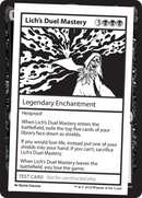 {C} Lich's Duel Mastery [Mystery Booster 2 Playtest Cards][MB2 PLAYTEST]
