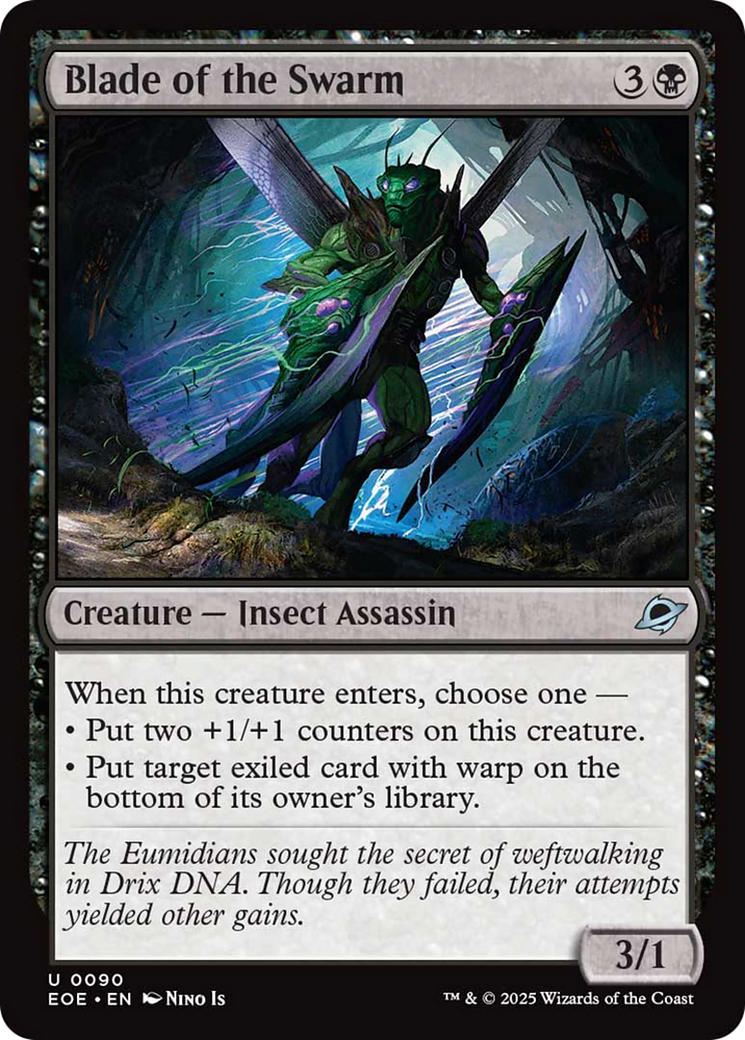 {@@ EOE C} Blade of the Swarm [Edge of Eternities][EOE 090]