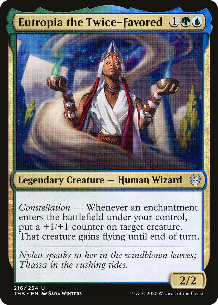 {C} Eutropia the Twice-Favored [Theros Beyond Death][THB 216]