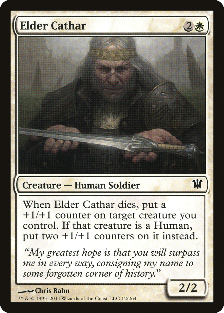 {C} Elder Cathar [Innistrad][ISD 012]