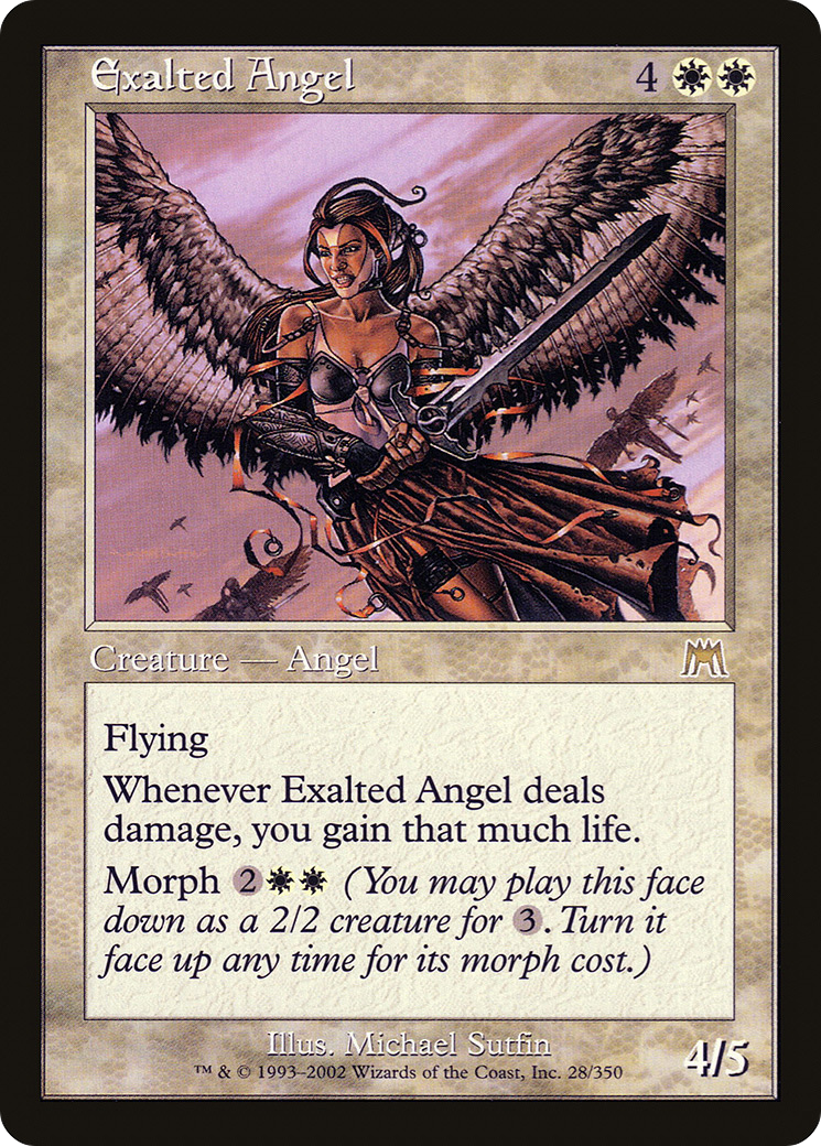 {R} Exalted Angel [Onslaught][ONS 028] - Misty Mountain Games