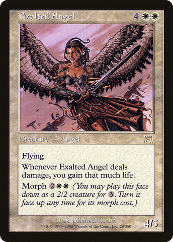 {R} Exalted Angel [Onslaught][ONS 028]
