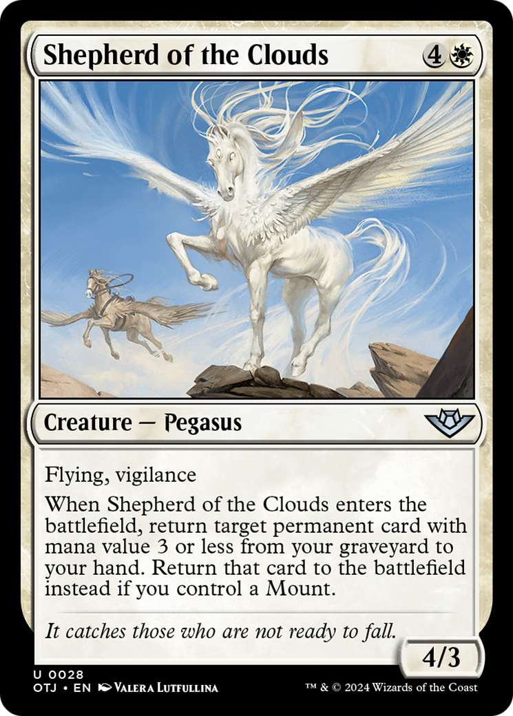 {@C} Shepherd of the Clouds [Outlaws of Thunder Junction][OTJ 028]