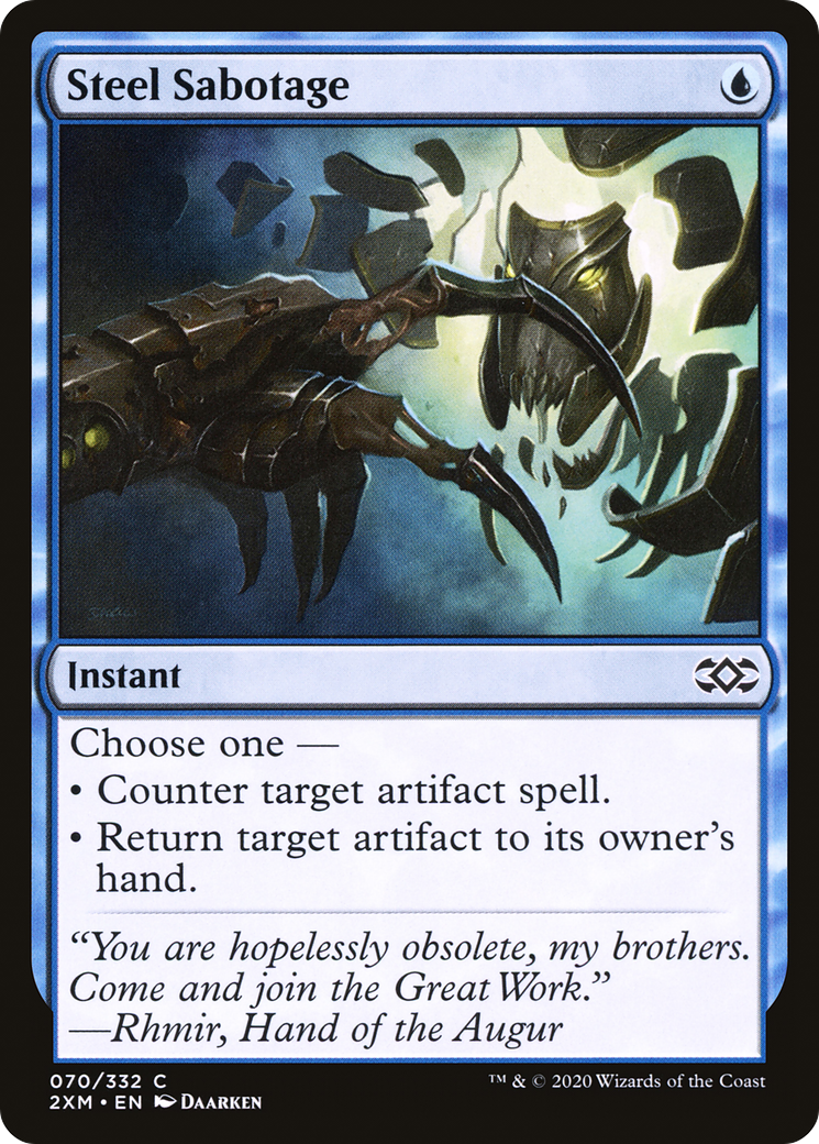 {C} Steel Sabotage [Double Masters][2XM 070]