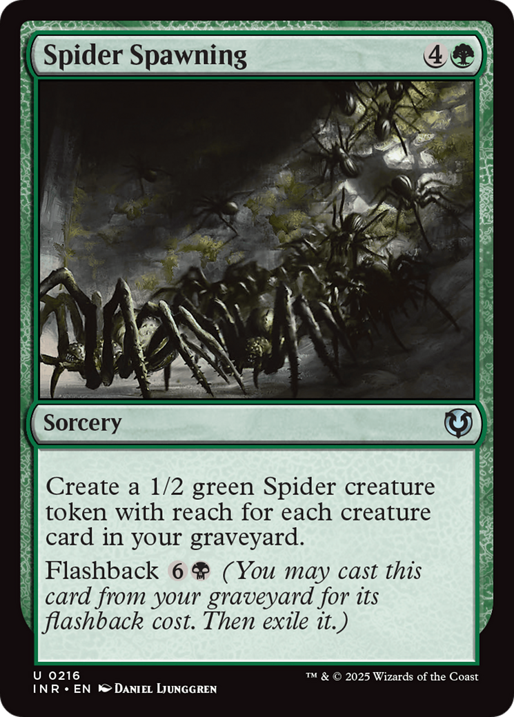 {C} Spider Spawning [Innistrad Remastered][INR 216]
