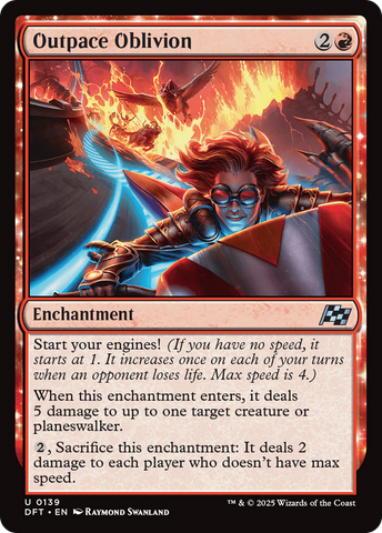 {@C} Outpace Oblivion [Aetherdrift][DFT 139]