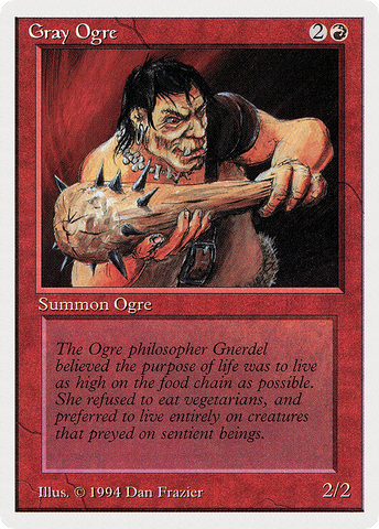 {C} Gray Ogre [Summer Magic / Edgar][SUM 157]