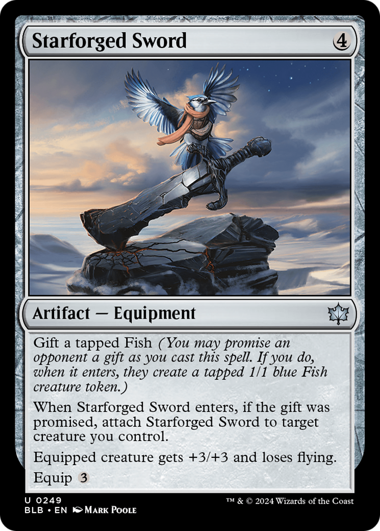 {@C} Starforged Sword [Bloomburrow][BLB 249]