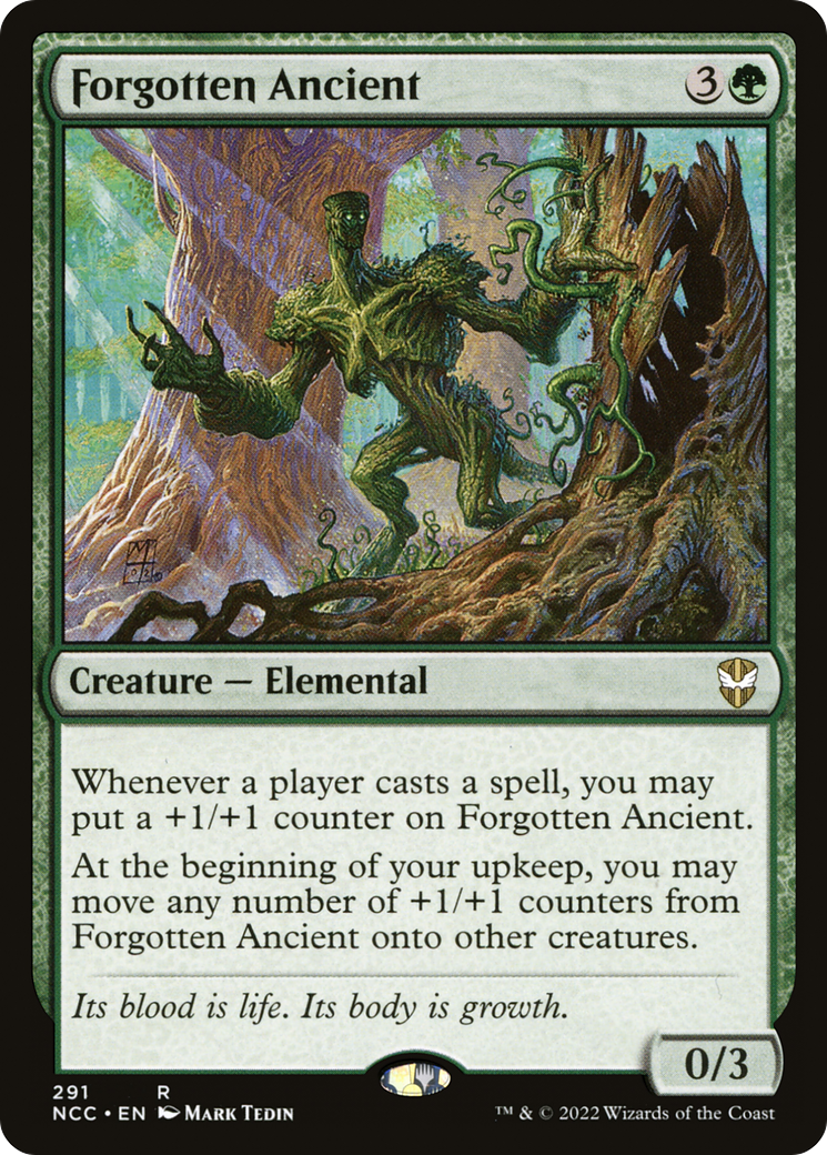 {R} Forgotten Ancient [Streets of New Capenna Commander][NCC 291]