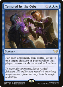 {R} Tempted by the Oriq [Strixhaven: School of Mages][STX 058]