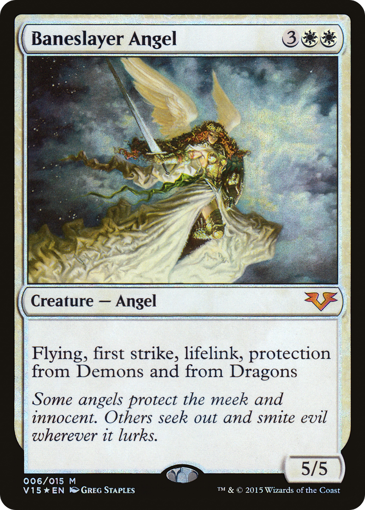 {R} Baneslayer Angel [From the Vault: Angels][V15 006]