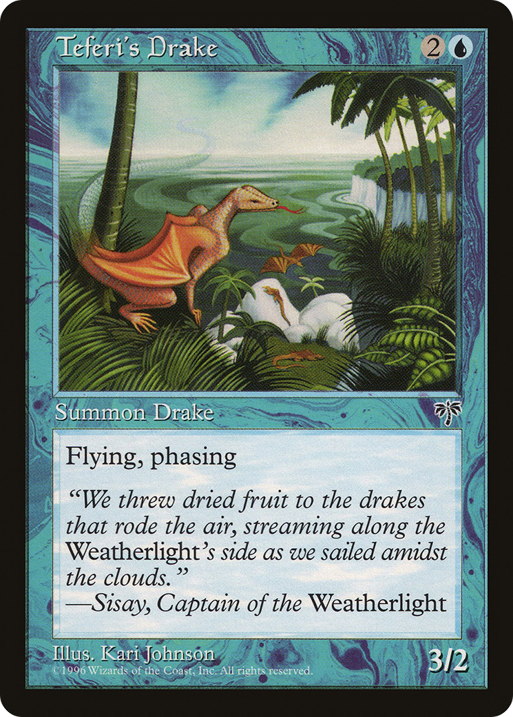 {C} Teferi's Drake [Mirage][MIR 097]