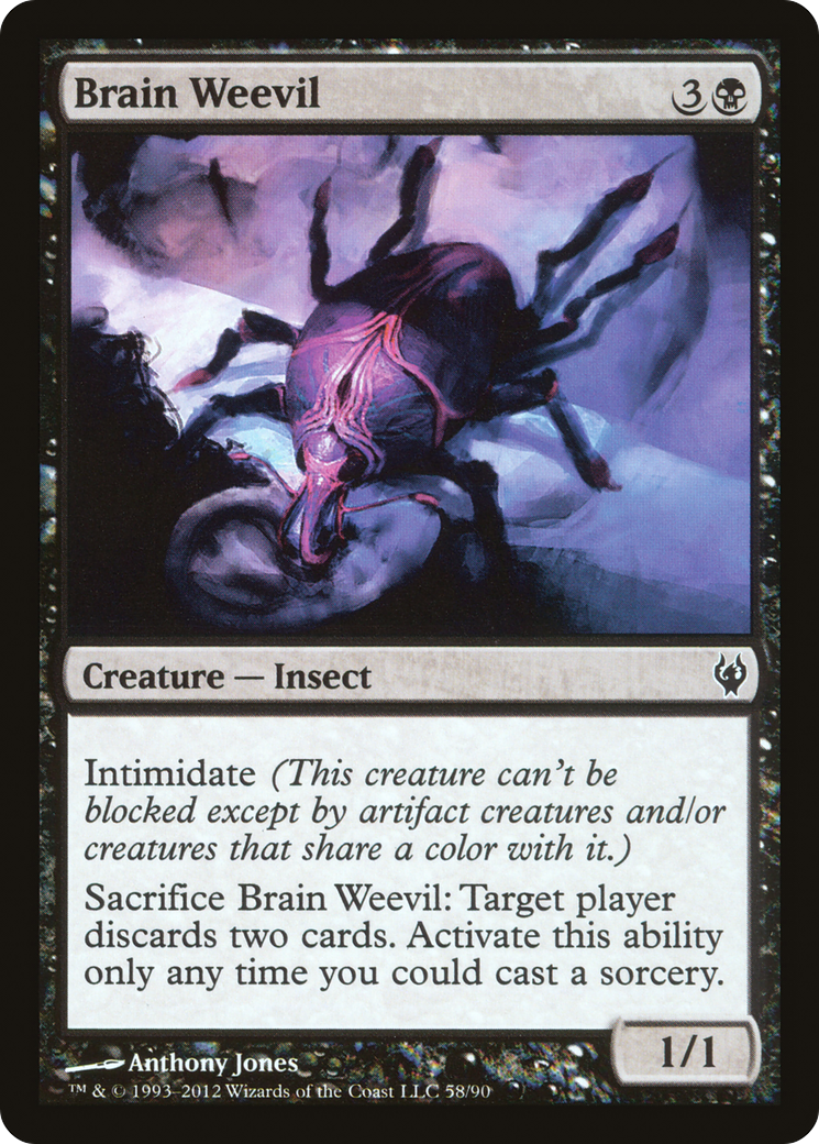 {C} Brain Weevil [Duel Decks: Izzet vs. Golgari][DDJ 058]