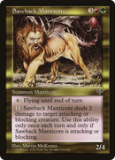 {R} Sawback Manticore [Mirage][MIR 281]
