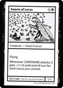 {R} Swarm of Locus (2021 Edition) [Mystery Booster Playtest Cards][CMB1 048]