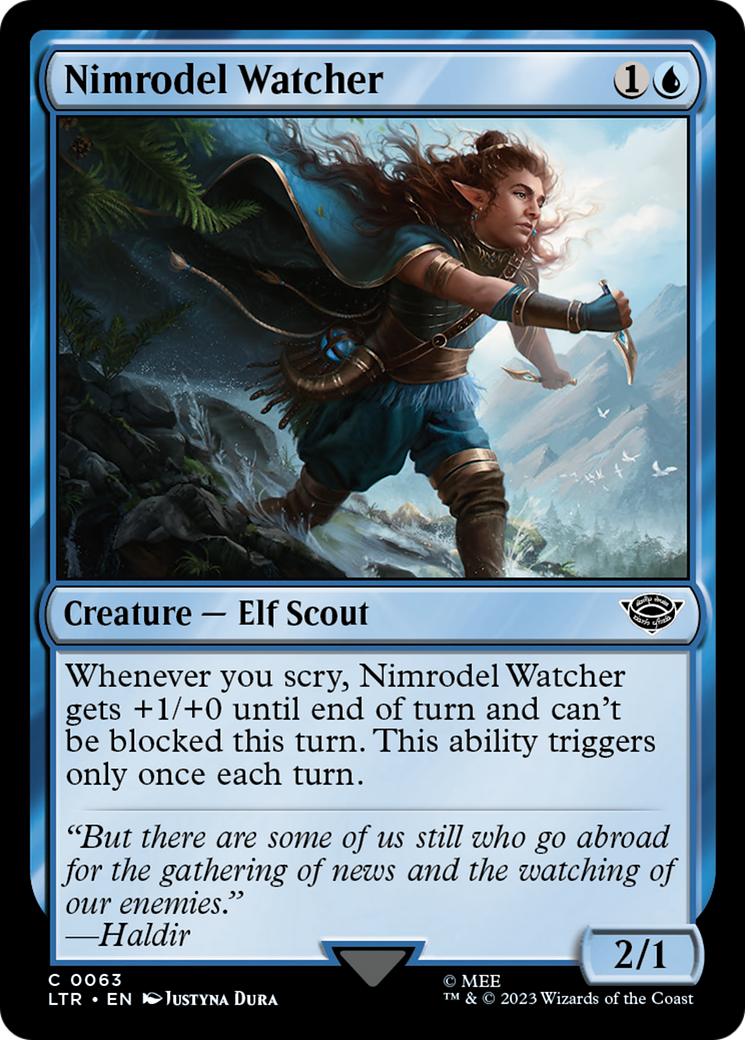 {C} Nimrodel Watcher [The Lord of the Rings: Tales of Middle-Earth][LTR 063]