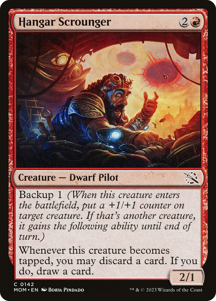 {C} Hangar Scrounger [March of the Machine][MOM 142]