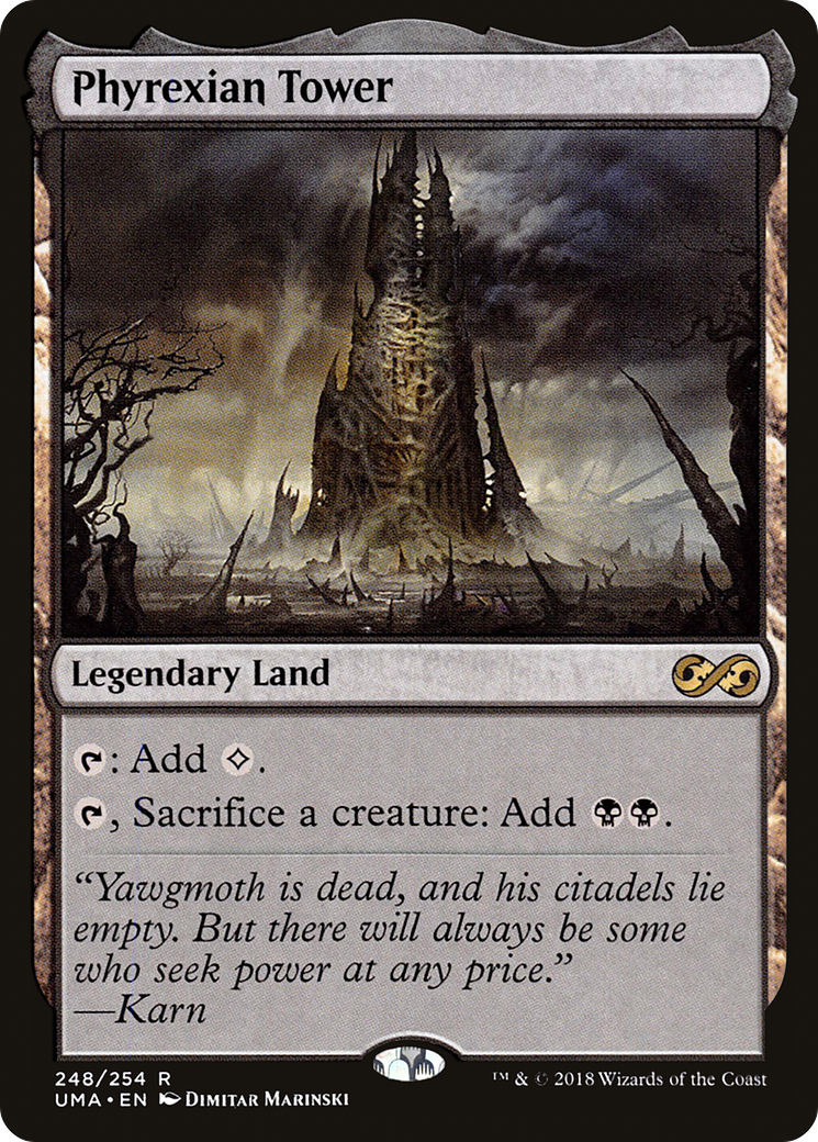 {R} Phyrexian Tower [Ultimate Masters][UMA 248]