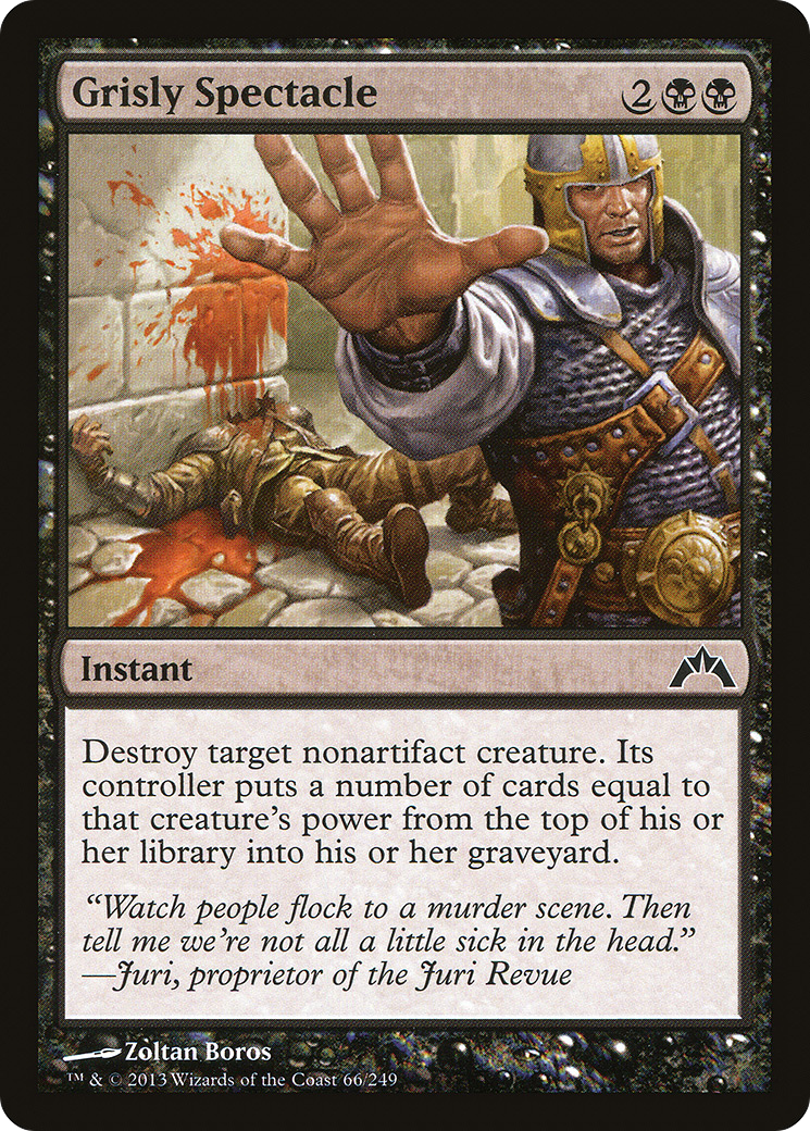 {C} Grisly Spectacle [Gatecrash][GTC 066]