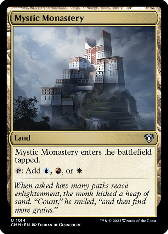{C} Mystic Monastery [Commander Masters][CMM 1014]