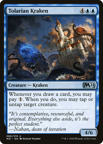 {C} Tolarian Kraken [Core Set 2021][M21 080]