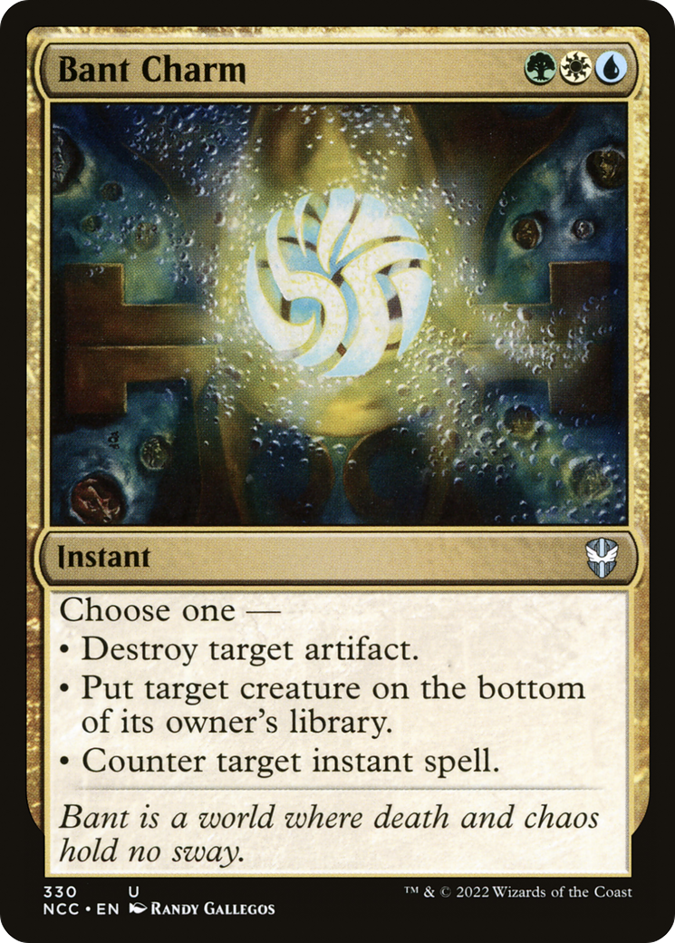{C} Bant Charm [Streets of New Capenna Commander][NCC 330]
