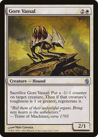 {C} Gore Vassal [Mirrodin Besieged][MBS 007]