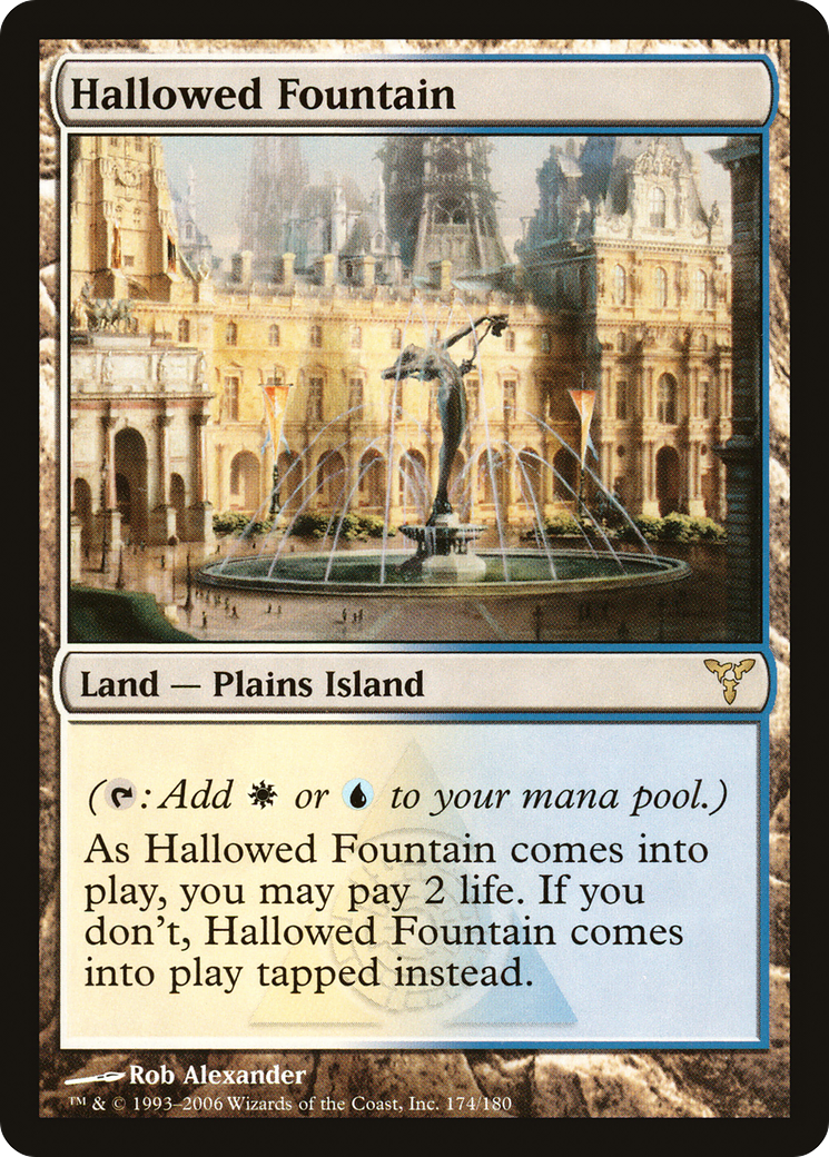 {R} Hallowed Fountain [Dissension][DIS 174]