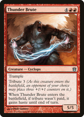 {C} Thunder Brute [Born of the Gods][BNG 113]