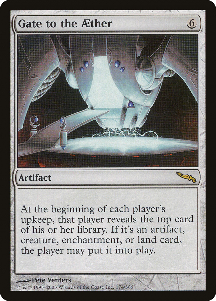 {R} Gate to the Aether [Mirrodin][MRD 174]