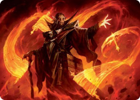 {A} Plargg, Dean of Chaos Art Card [Strixhaven: School of Mages Art Series][ASTX 053]