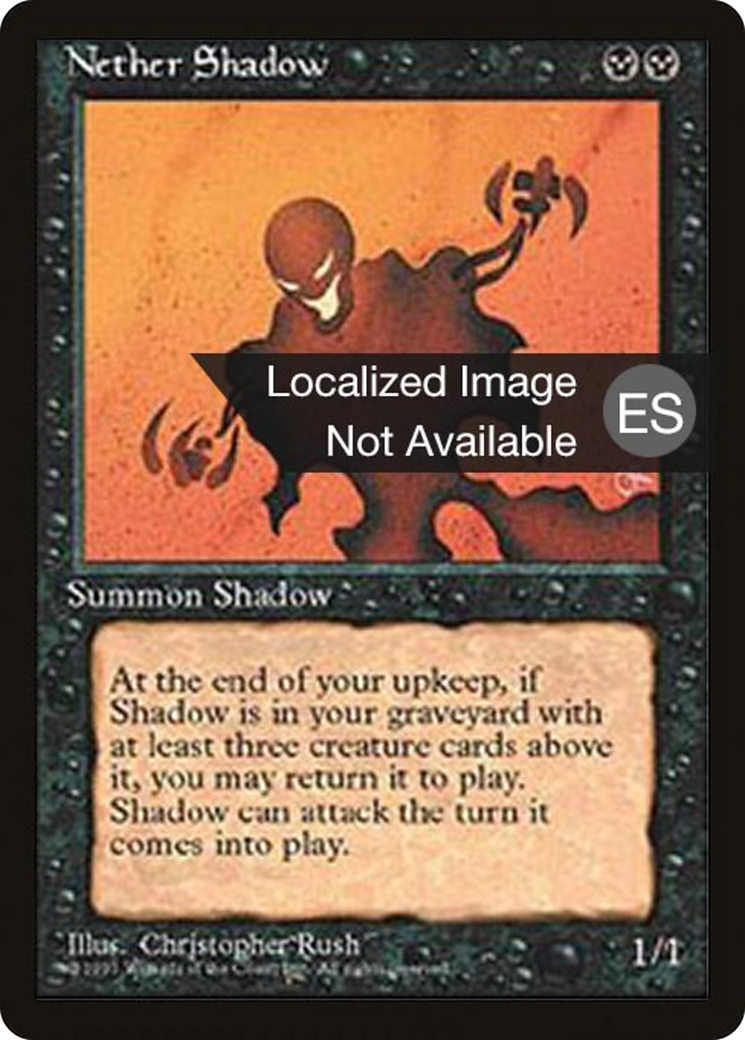 {F} Nether Shadow [Fourth Edition (Foreign Black Border)][FBB 4ED 149]