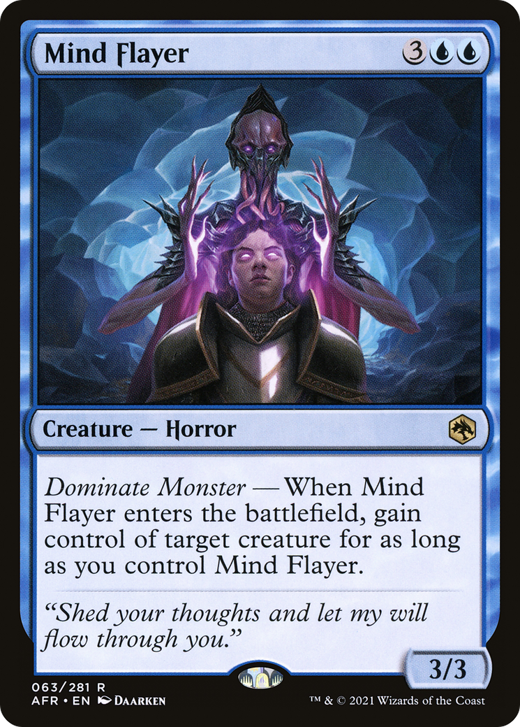 {R} Mind Flayer [Dungeons & Dragons: Adventures in the Forgotten Realms][AFR 063]