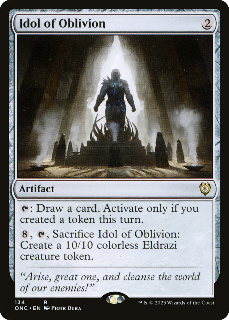 {R} Idol of Oblivion [Phyrexia: All Will Be One Commander][ONC 134]