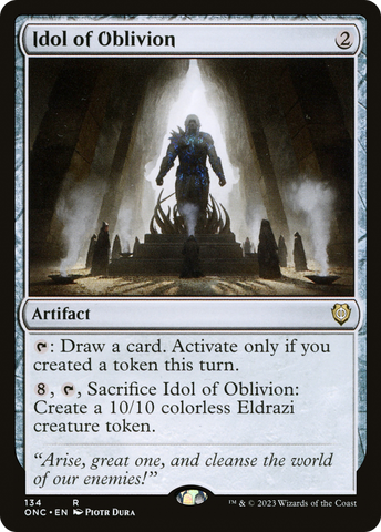 {R} Idol of Oblivion [Phyrexia: All Will Be One Commander][ONC 134]