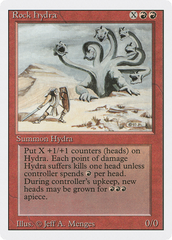{R} Rock Hydra [Revised Edition][3ED 173]