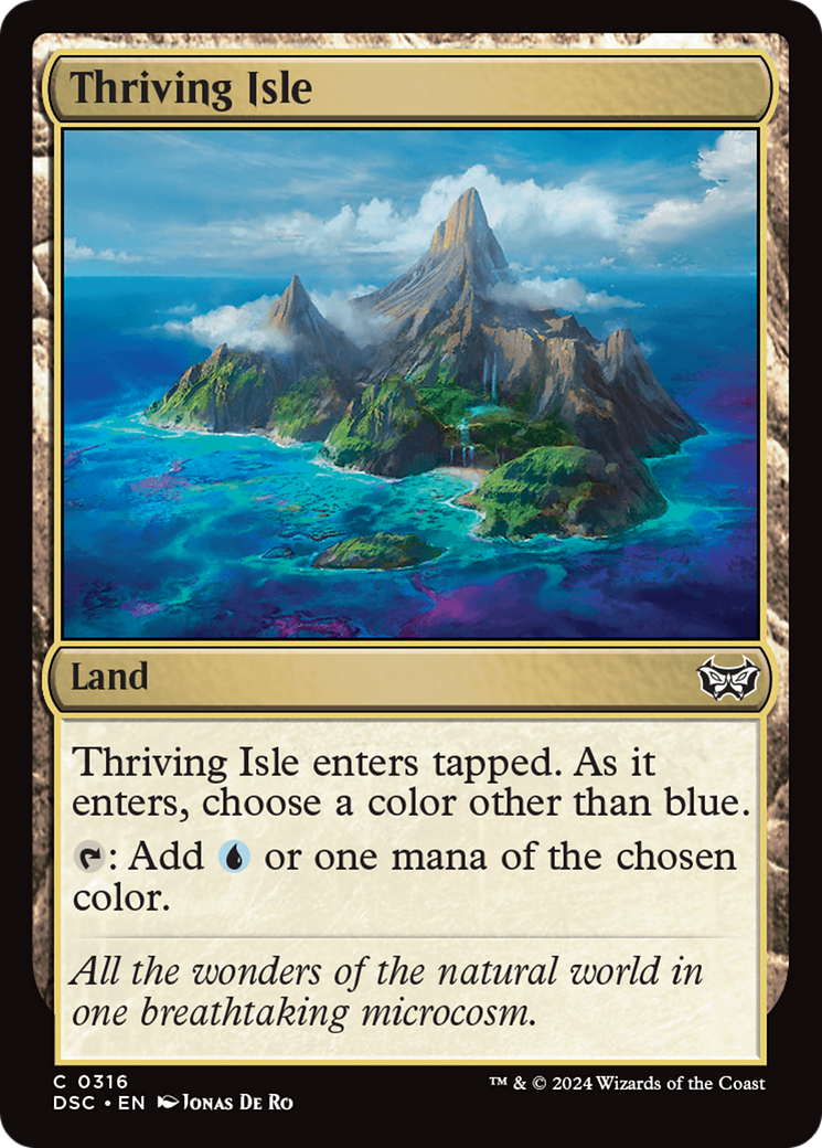 {C} Thriving Isle [Duskmourn: House of Horror Commander][DSC 316]