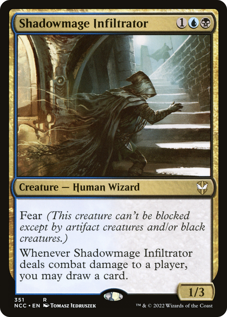 {R} Shadowmage Infiltrator [Streets of New Capenna Commander][NCC 351]
