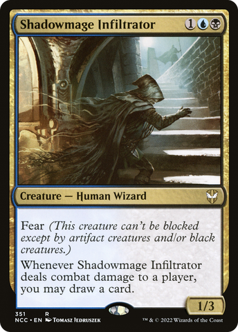 {R} Shadowmage Infiltrator [Streets of New Capenna Commander][NCC 351]