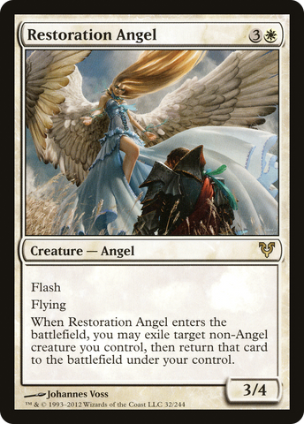 {R} Restoration Angel [Avacyn Restored][AVR 032]