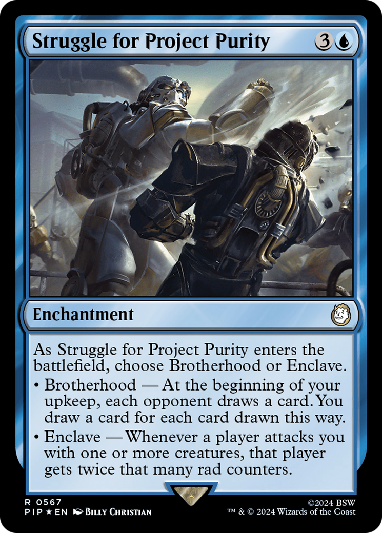 {R} Struggle for Project Purity (Surge Foil) [Fallout][PIP 567]