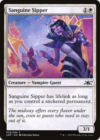 {C} Sanguine Sipper [Unfinity][UNF 026]