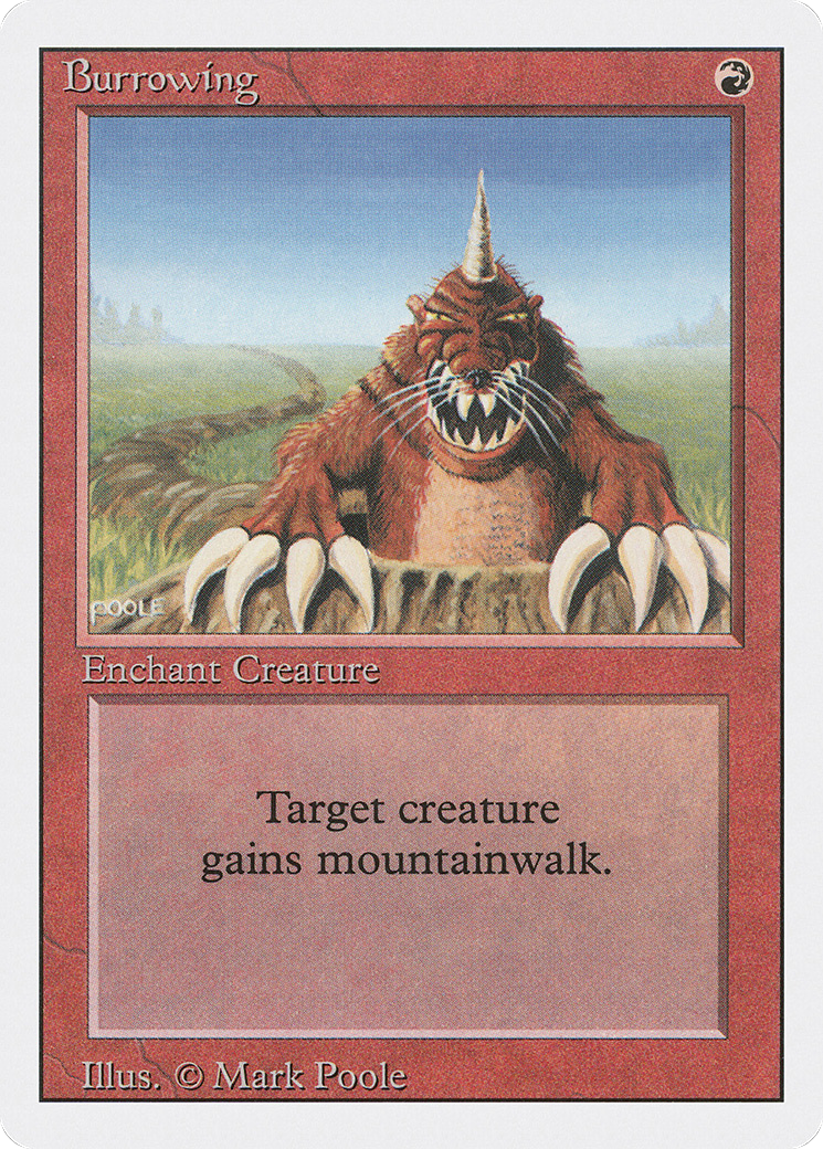 {C} Burrowing [Revised Edition][3ED 140]