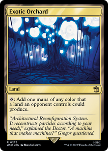 {R} Exotic Orchard [Doctor Who][WHO 276]