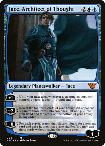 {R} Jace, Architect of Thought [Kamigawa: Neon Dynasty Commander][NEC 093]