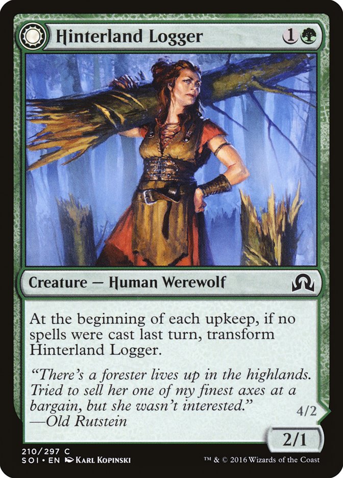 {C} Hinterland Logger // Timber Shredder [Shadows over Innistrad][SOI 210] - Misty Mountain Games