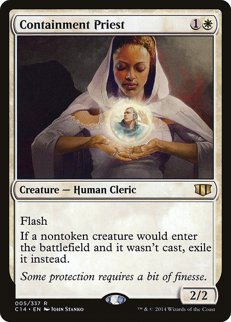 {R} Containment Priest [Commander 2014][C14 005]