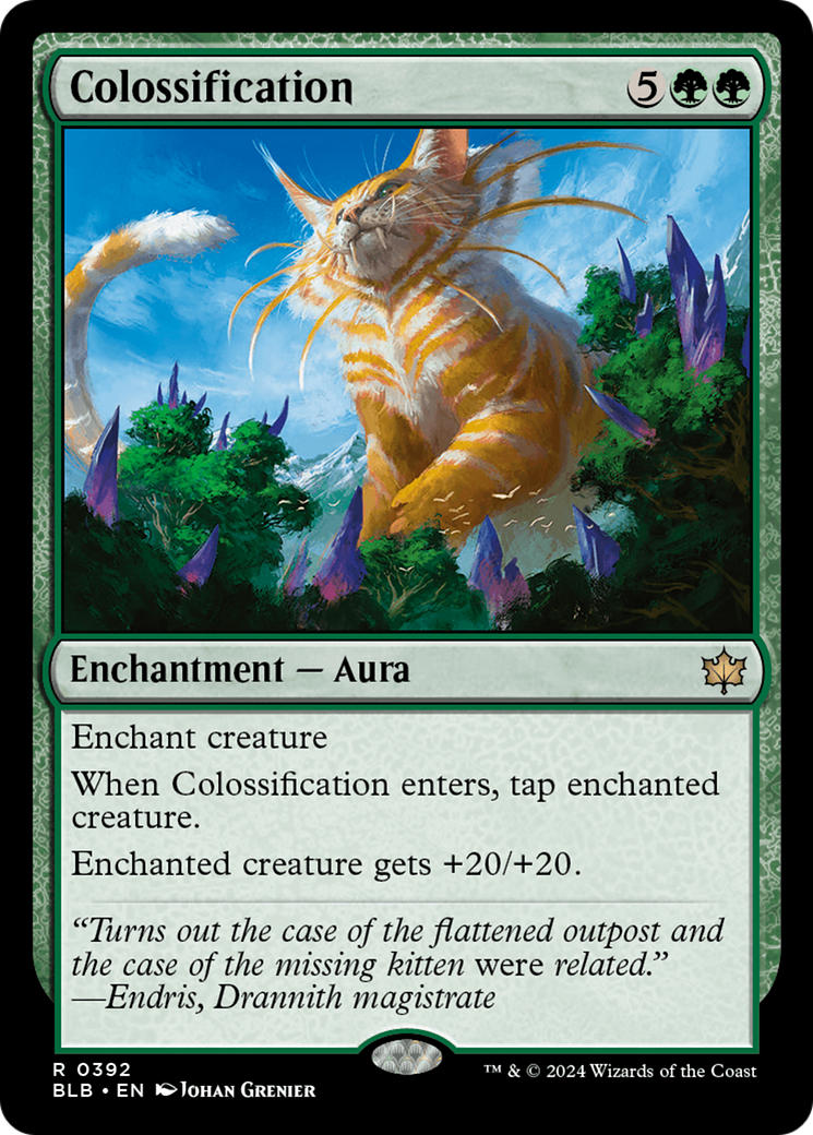 {@R} Colossification [Bloomburrow][BLB 392]