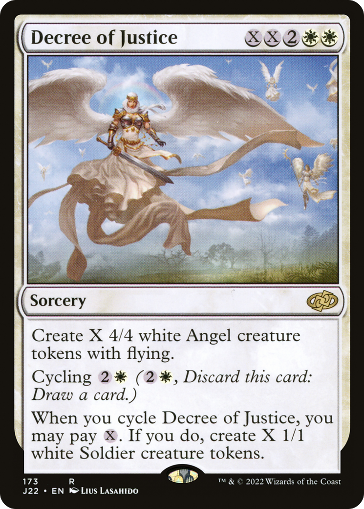 {R} Decree of Justice [Jumpstart 2022][J22 173]