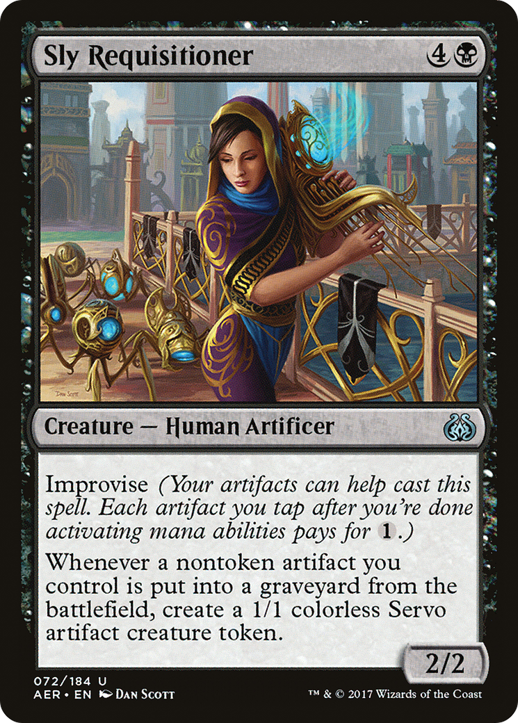 {C} Sly Requisitioner [Aether Revolt][AER 072]